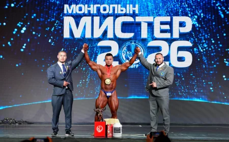 Монголын Мистер 2026-ийн үнэмлэхүй аваргаар Б.Идэрмөнх тодорлоо.